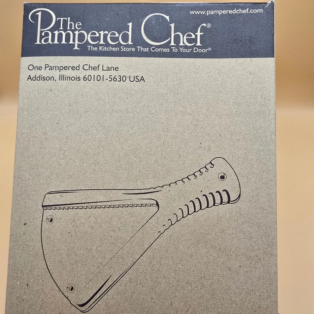 Pampered Chef Jar Opener 2677 White Under Cabinet Mount Kitchen Tool New In Box